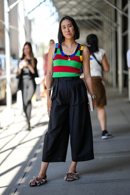 Eva Chen New York Fashion Week Spring/Summer 2023 street style